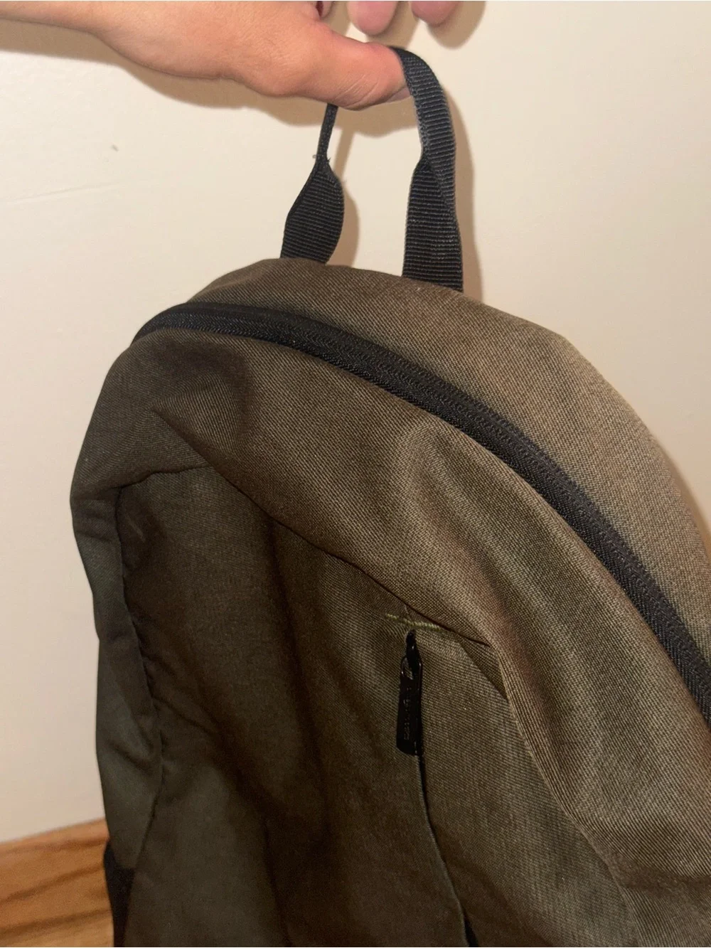Men's Brown Everyday Backpack - Canvas Daypack